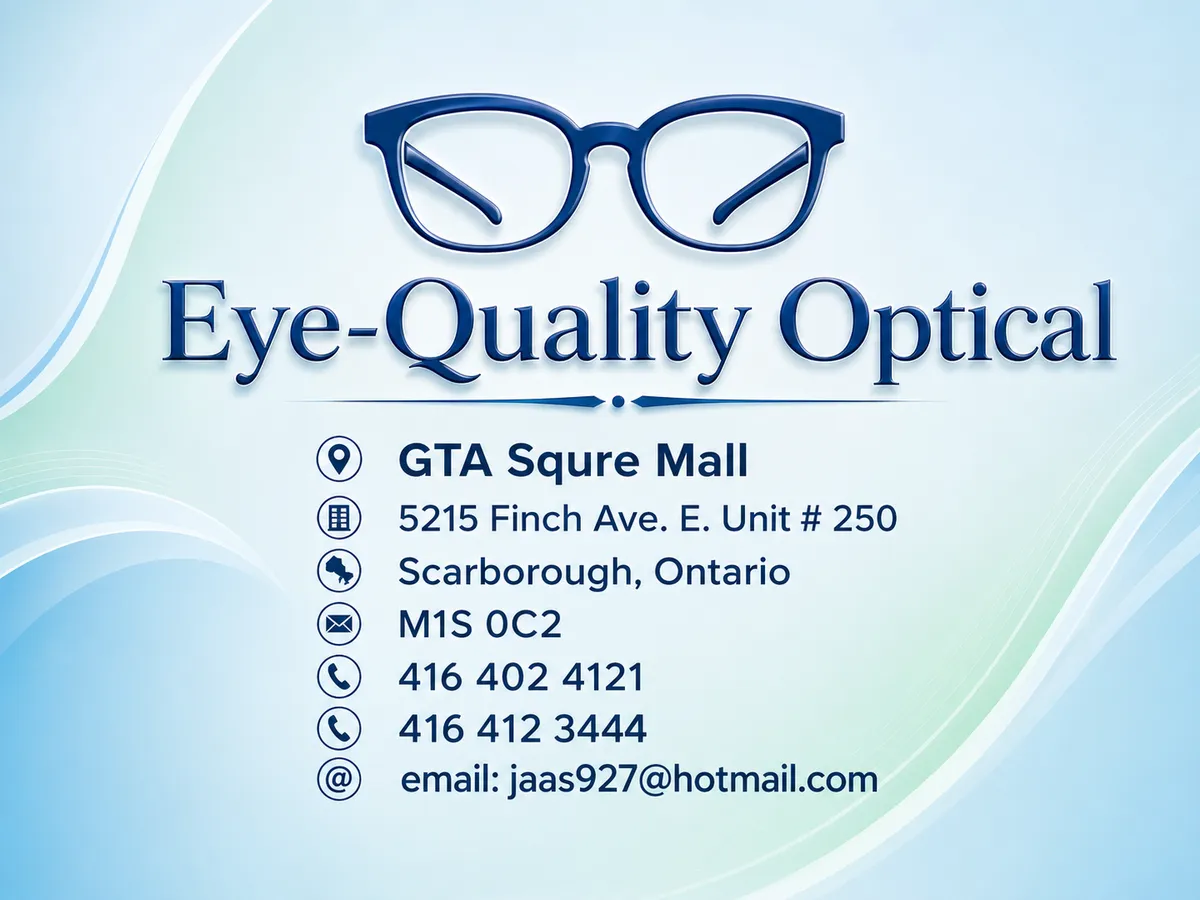 Eye-Quality Optical GTA Squre Mall