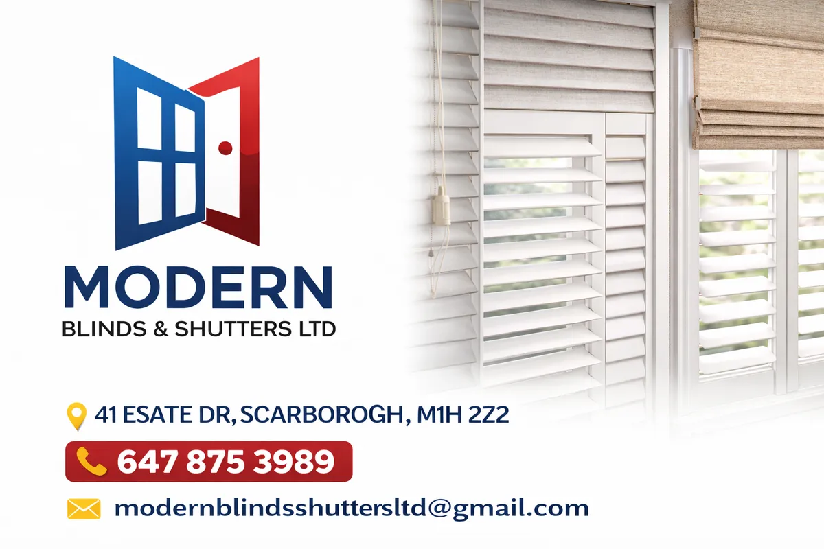 Modern Blinds & Shutters Ltd