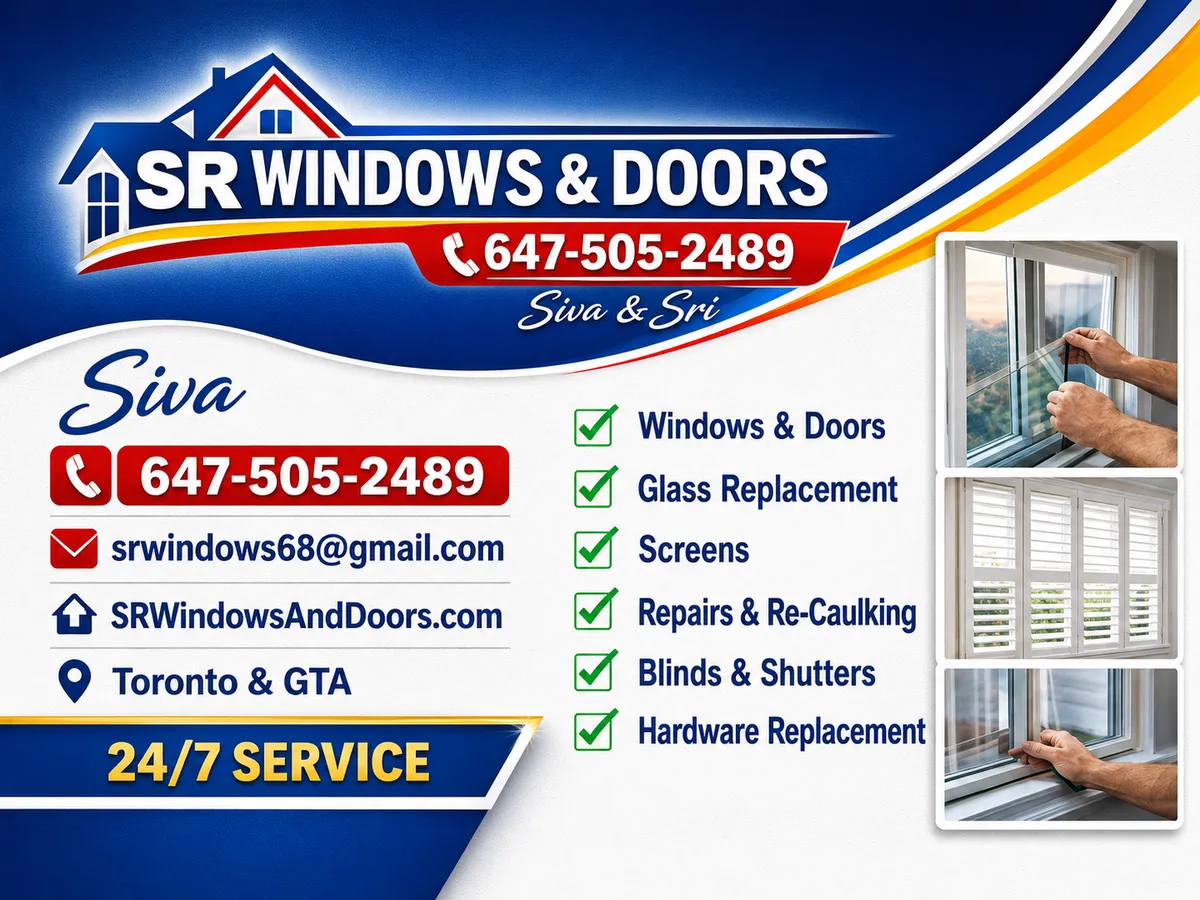 SR WINDOWS & DOORS